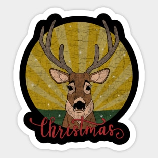 Reindeer Sticker